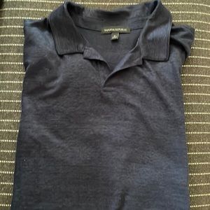 BR linen polo
